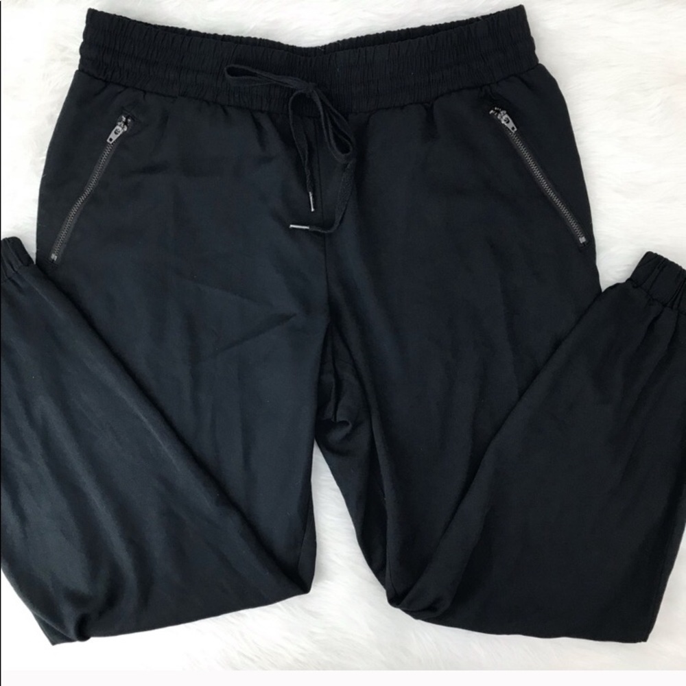 cute crop black pants